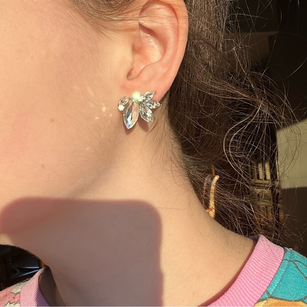 Cluster earrings